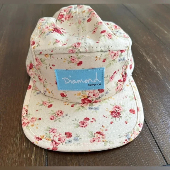 NWOT Diamond Supply & Co floral hat main image 4